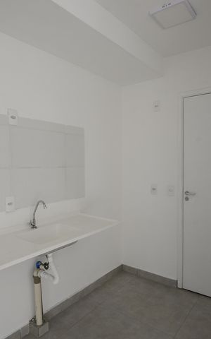 Apartamento à venda com 33m², 2 quartos e sem vagaCozinha e Área de Serviço