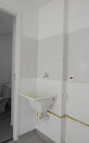 Apartamento à venda com 33m², 2 quartos e sem vagaCozinha e Área de Serviço