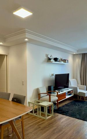 Apartamento à venda com 86m², 3 quartos e 1 vaga Apartamento à venda com 86m², 3 quartos e 1 vagaSala