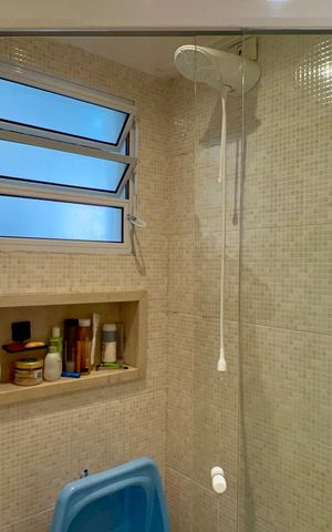 Apartamento à venda com 86m², 3 quartos e 1 vaga Apartamento à venda com 86m², 3 quartos e 1 vagaBanheiro Social
