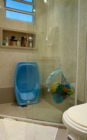 Apartamento à venda com 86m², 3 quartos e 1 vaga Apartamento à venda com 86m², 3 quartos e 1 vagaBanheiro Social