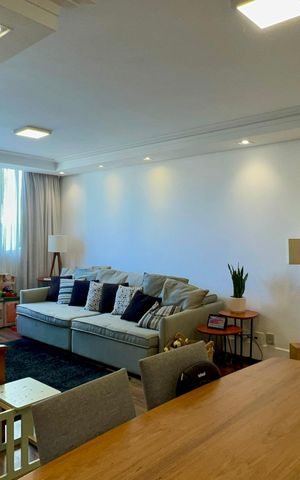 Apartamento à venda com 86m², 3 quartos e 1 vaga Apartamento à venda com 86m², 3 quartos e 1 vagaSala