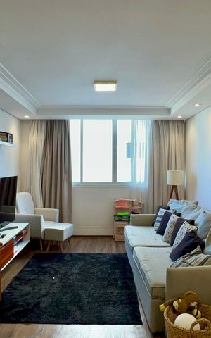 Apartamento à venda com 86m², 3 quartos e 1 vaga Apartamento à venda com 86m², 3 quartos e 1 vagaSala