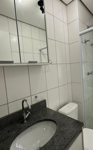 Apartamento para alugar com 57m², 2 quartos e 1 vagaBanheiro