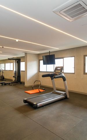 Studio para alugar com 45m², 1 quarto e sem vaga Studio para alugar com 45m², 1 quarto e sem vagaÁrea Comum - Academia