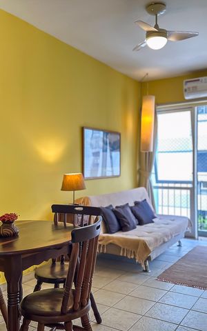 Apartamento para alugar com 60m², 1 quarto e 1 vaga Apartamento para alugar com 60m², 1 quarto e 1 vagaSala
