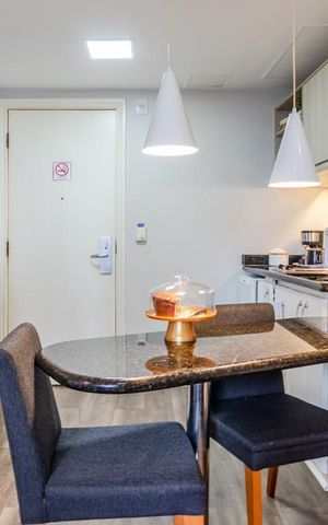 Apartamento à venda com 33m², 1 quarto e 1 vagaCozinha