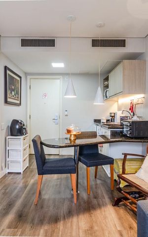 Apartamento à venda com 33m², 1 quarto e 1 vagaSala