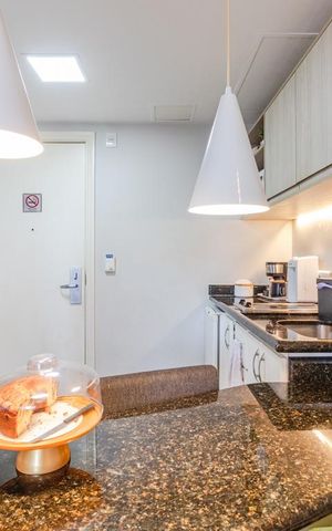 Apartamento à venda com 33m², 1 quarto e 1 vagaCozinha
