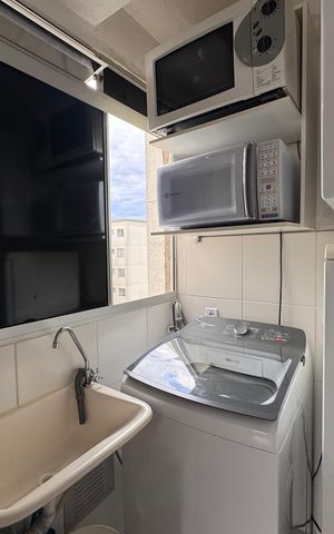 Apartamento à venda com 40m², 2 quartos e 1 vaga Apartamento à venda com 40m², 2 quartos e 1 vagaÁrea de Serviço