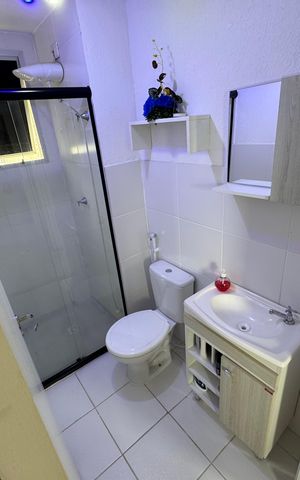 Apartamento à venda com 40m², 2 quartos e 1 vaga Apartamento à venda com 40m², 2 quartos e 1 vagaBanheiro