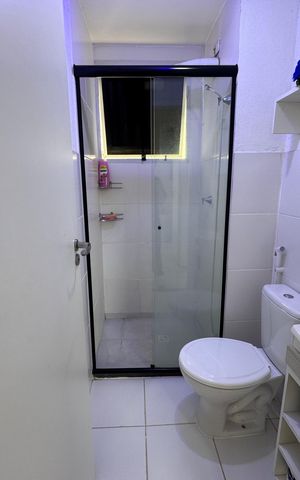 Apartamento à venda com 40m², 2 quartos e 1 vaga Apartamento à venda com 40m², 2 quartos e 1 vagaBanheiro