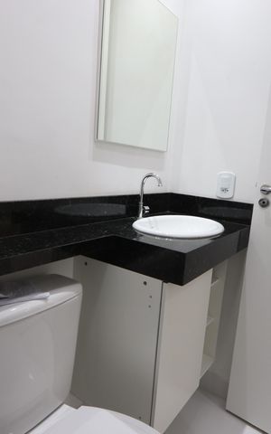 Apartamento para alugar com 34m², 2 quartos e sem vagaBanheiro