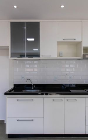 Studio para alugar com 41m², 0 quarto e 1 vaga Studio para alugar com 41m², 0 quarto e 1 vagaCozinha