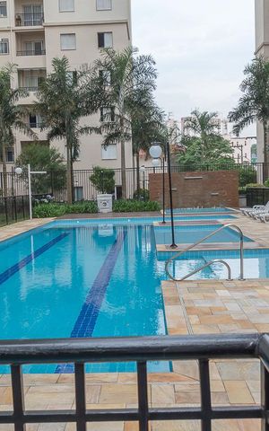 Apartamento à venda com 65m², 3 quartos e 2 vagas Apartamento à venda com 65m², 3 quartos e 2 vagasÁrea comum - Piscina