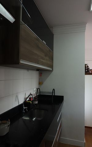 Apartamento à venda com 65m², 3 quartos e 2 vagasCozinha
