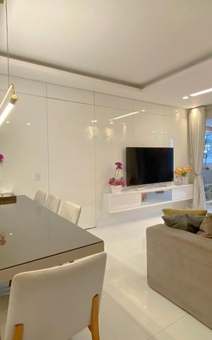 Apartamento à venda com 95m², 3 quartos e 2 vagas Apartamento à venda com 95m², 3 quartos e 2 vagasSala