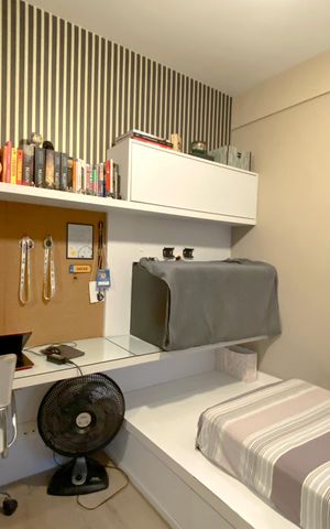 Apartamento à venda com 95m², 3 quartos e 2 vagas Apartamento à venda com 95m², 3 quartos e 2 vagasQuarto 1