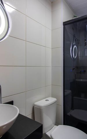 Apartamento à venda com 44m², 2 quartos e 1 vaga Apartamento à venda com 44m², 2 quartos e 1 vagaBanheiro