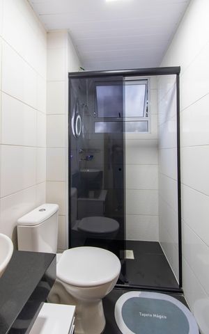 Apartamento à venda com 44m², 2 quartos e 1 vaga Apartamento à venda com 44m², 2 quartos e 1 vagaBanheiro
