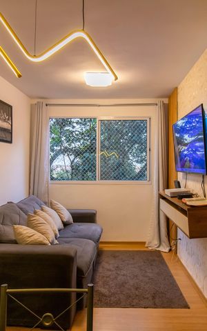 Apartamento à venda com 44m², 2 quartos e 1 vaga Apartamento à venda com 44m², 2 quartos e 1 vagaSala