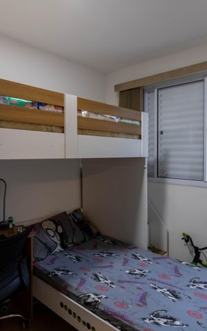 Apartamento à venda com 44m², 2 quartos e 1 vaga Apartamento à venda com 44m², 2 quartos e 1 vagaQuarto 2