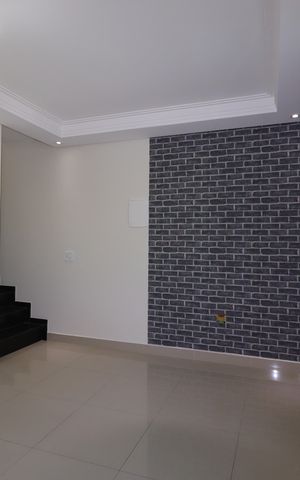 Casa à venda com 104m², 2 quartos e 3 vagasSala