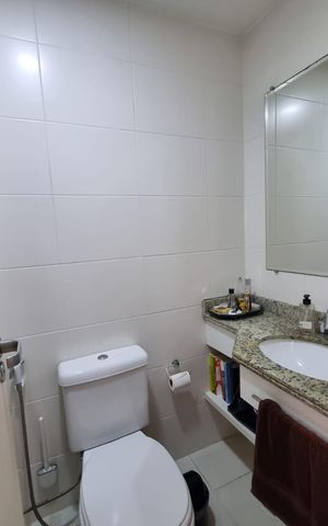 Apartamento à venda com 50m², 2 quartos e 1 vaga Apartamento à venda com 50m², 2 quartos e 1 vagaBanheiro Social