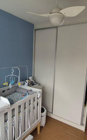 Apartamento à venda com 50m², 2 quartos e 1 vaga Apartamento à venda com 50m², 2 quartos e 1 vagaQuarto 2