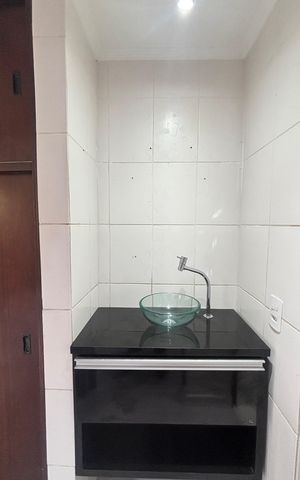 Apartamento à venda com 52m², 2 quartos e 1 vaga Apartamento à venda com 52m², 2 quartos e 1 vagaBanheiro Social