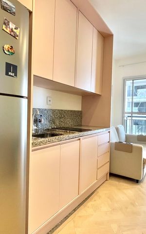 Apartamento à venda com 34m², 1 quarto e sem vaga Apartamento à venda com 34m², 1 quarto e sem vagaCozinha