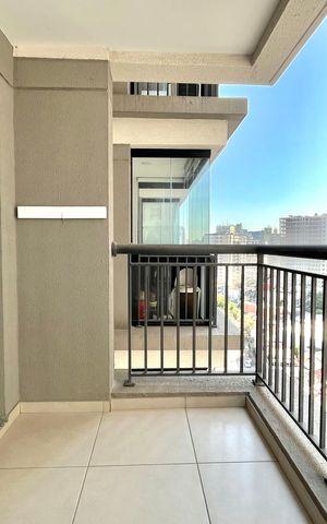 Apartamento à venda com 34m², 1 quarto e sem vaga Apartamento à venda com 34m², 1 quarto e sem vagaVaranda