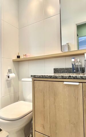 Apartamento à venda com 34m², 1 quarto e sem vaga Apartamento à venda com 34m², 1 quarto e sem vagaBanheiro