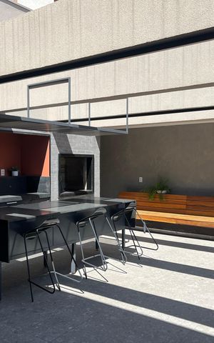 Apartamento à venda com 22m², 1 quarto e sem vaga Apartamento à venda com 22m², 1 quarto e sem vagaÁrea comum - Churrasqueira