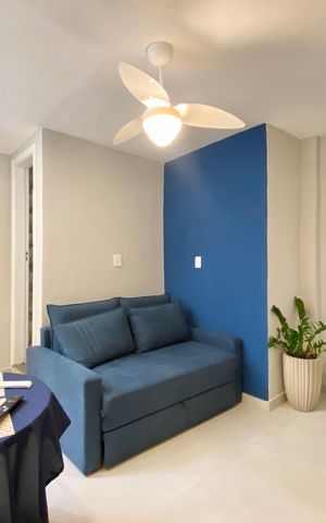 Apartamento para alugar com 55m², 1 quarto e sem vaga Apartamento para alugar com 55m², 1 quarto e sem vagaSala