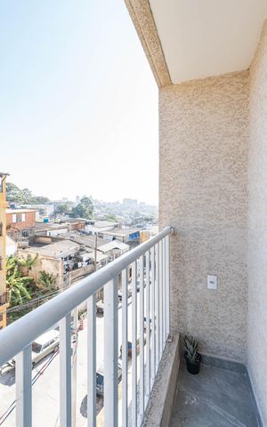 Apartamento para alugar com 39m², 2 quartos e sem vagaVaranda