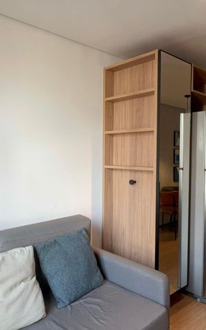 Apartamento para alugar com 32m², 1 quarto e sem vaga Apartamento para alugar com 32m², 1 quarto e sem vagaSala
