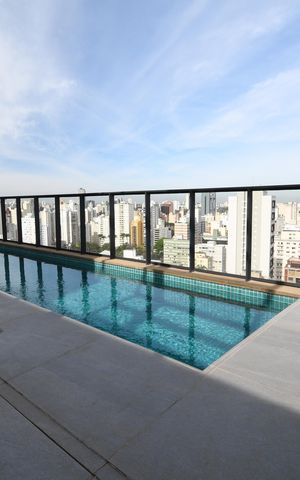Apartamento para alugar com 46m², 1 quarto e 1 vagaÁrea comum - Piscina