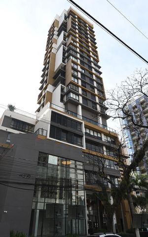 Apartamento para alugar com 46m², 1 quarto e 1 vagaFachada do Prédio