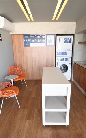 Apartamento para alugar com 46m², 1 quarto e 1 vagaLavanderia