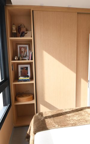 Apartamento para alugar com 46m², 1 quarto e 1 vagaQuarto
