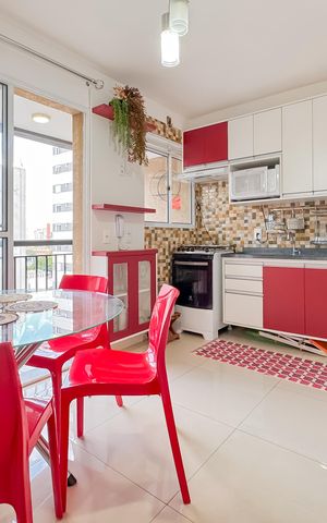 Apartamento à venda com 30m², 1 quarto e sem vaga Apartamento à venda com 30m², 1 quarto e sem vagaSala/Cozinha