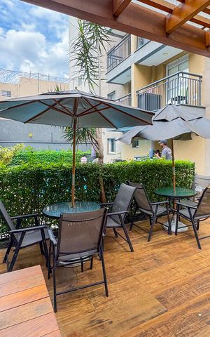 Apartamento à venda com 30m², 1 quarto e sem vaga Apartamento à venda com 30m², 1 quarto e sem vagaÁrea comum - Churrasqueira
