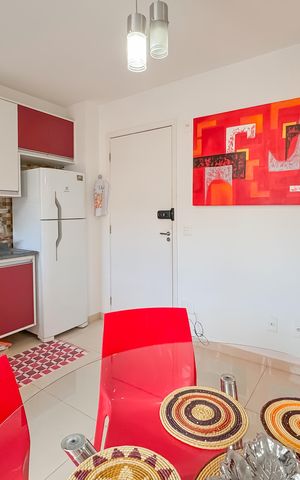 Apartamento à venda com 30m², 1 quarto e sem vaga Apartamento à venda com 30m², 1 quarto e sem vagaSala/Cozinha