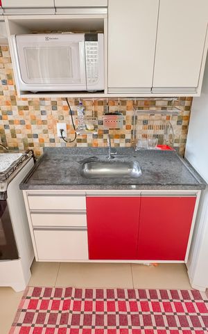 Apartamento à venda com 30m², 1 quarto e sem vaga Apartamento à venda com 30m², 1 quarto e sem vagaSala/Cozinha