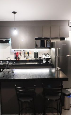 Apartamento à venda com 35m², 1 quarto e 1 vagaCozinha e Área de Serviço