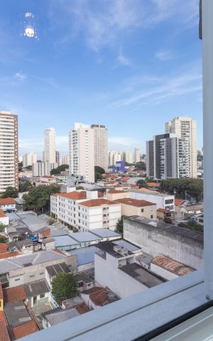 Apartamento para alugar com 28m², 1 quarto e sem vaga Apartamento para alugar com 28m², 1 quarto e sem vagaVista da Janela do Quarto