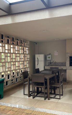 Apartamento à venda com 34m², 2 quartos e sem vaga Apartamento à venda com 34m², 2 quartos e sem vagaÁrea comum - Churrasqueira