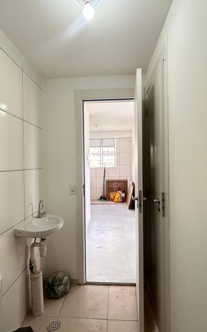 Apartamento à venda com 39m², 2 quartos e sem vaga Apartamento à venda com 39m², 2 quartos e sem vagaBanheiro