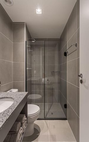 Apartamento à venda com 23m², 1 quarto e sem vaga Apartamento à venda com 23m², 1 quarto e sem vagaBanheiro